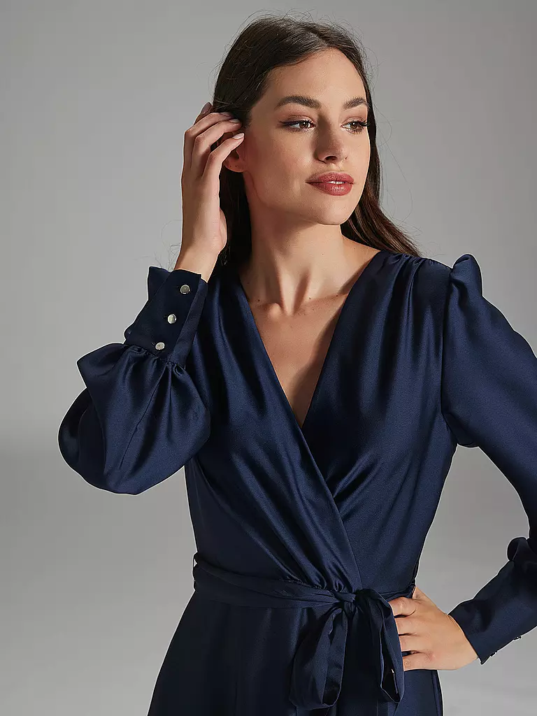 SWING Anlasskleid dunkelblau