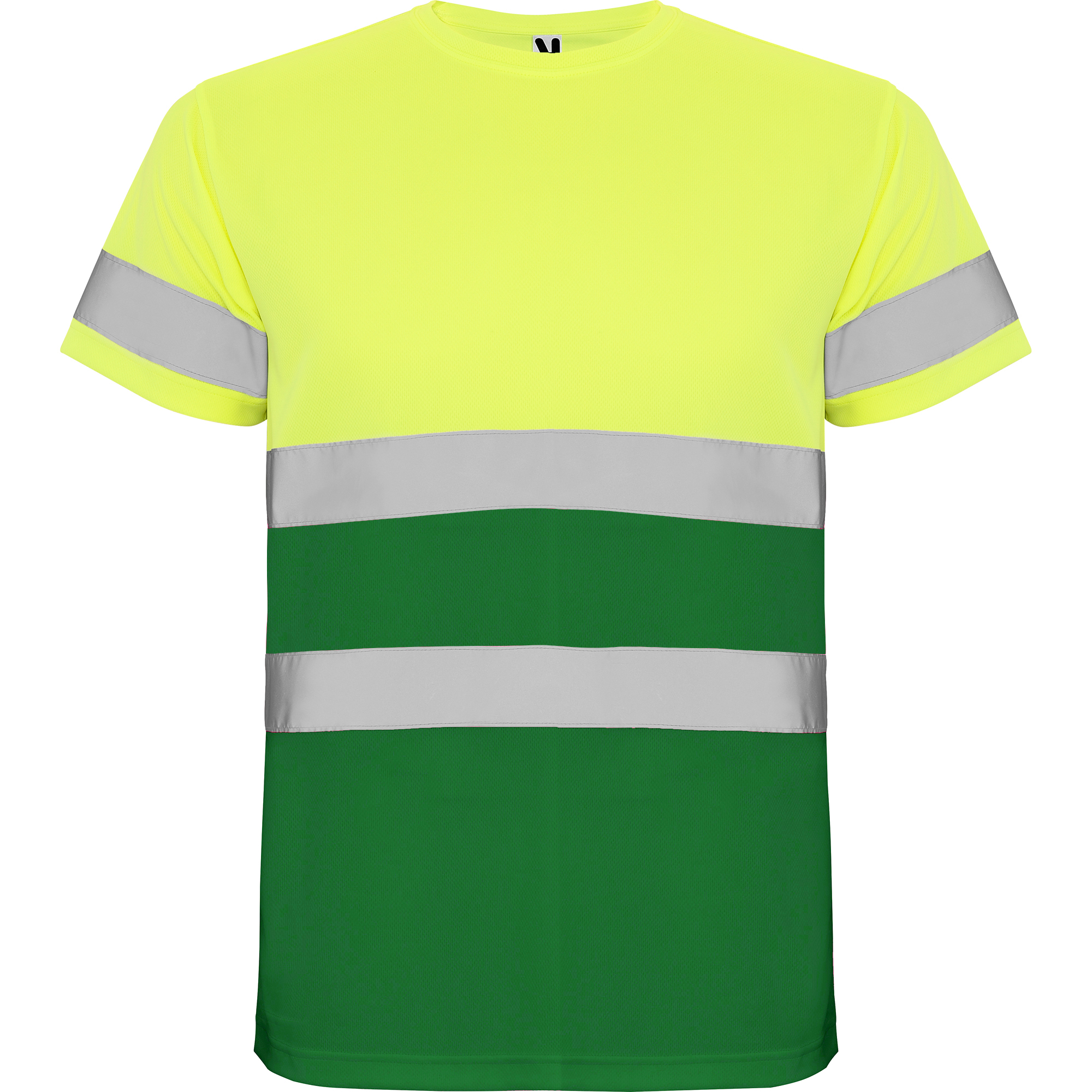 Roly HV9310 - DELTA T-shirt technique manches courtes haute visibilité
