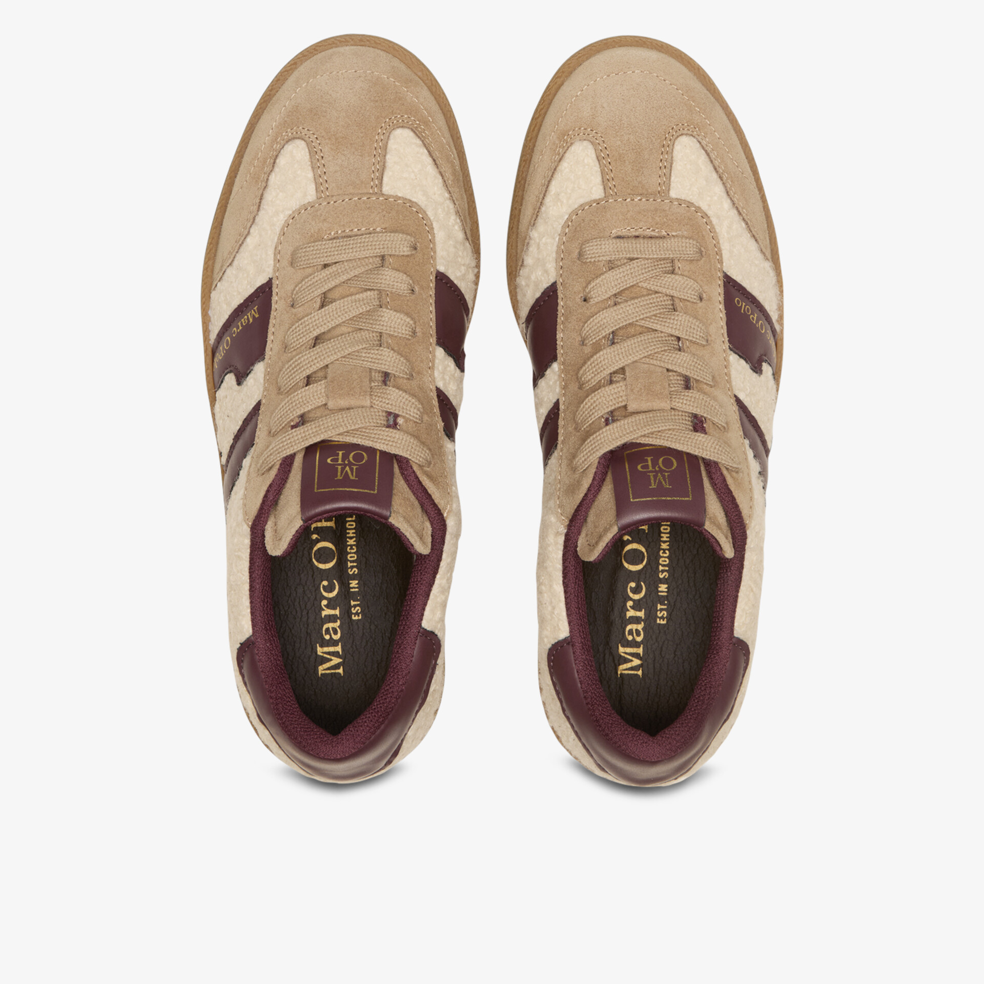 Marc O´Polo Damen Sneaker Low beige