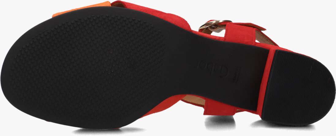 rode gabor sandalen met hak 772.1