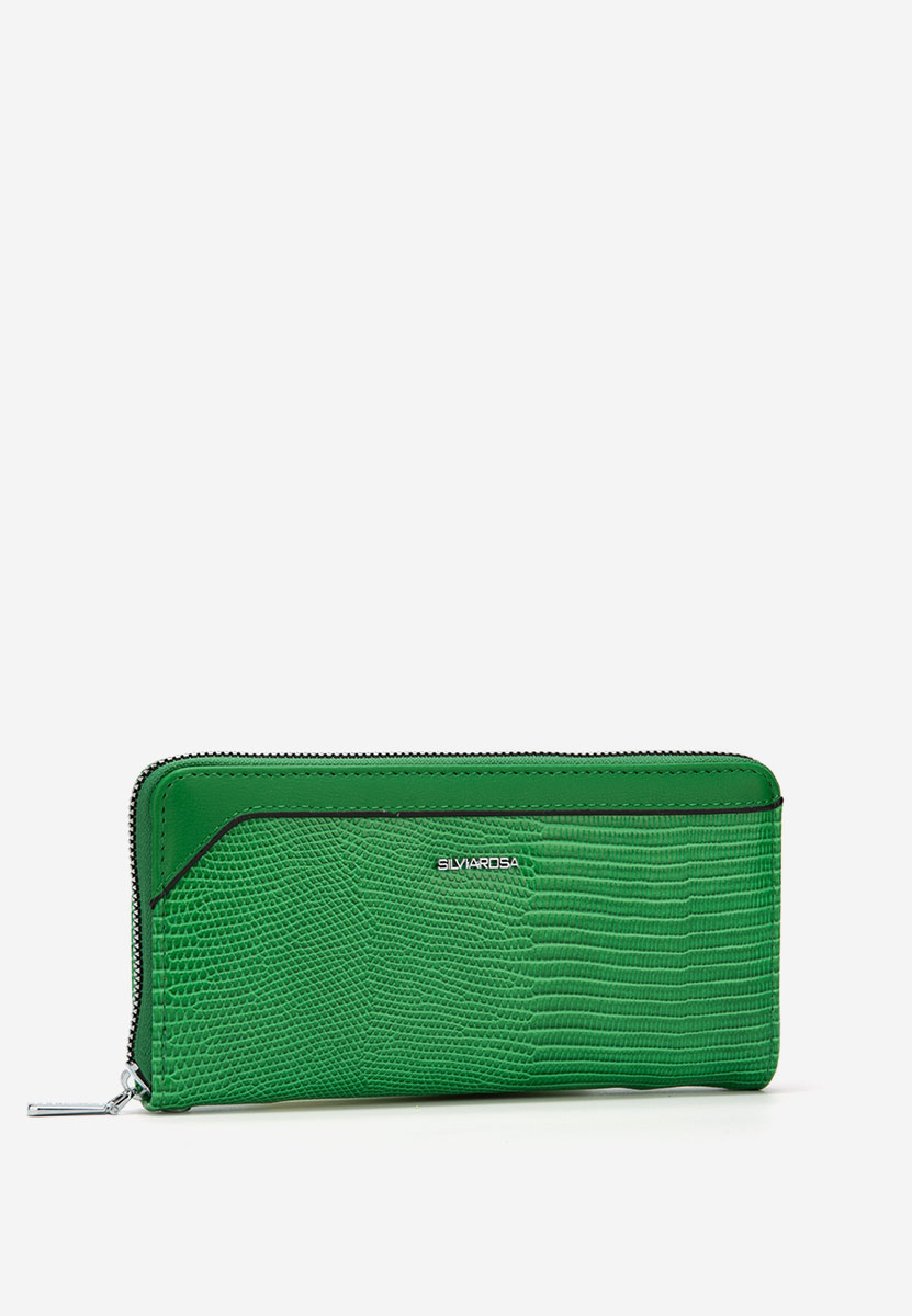 Portefeuille femme vert Silvia Rosa 3045