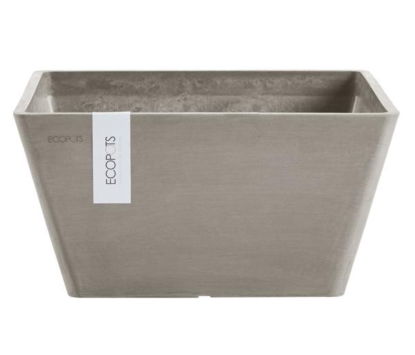 Ecopots Kunststoff-Topf Berlin, quadratisch