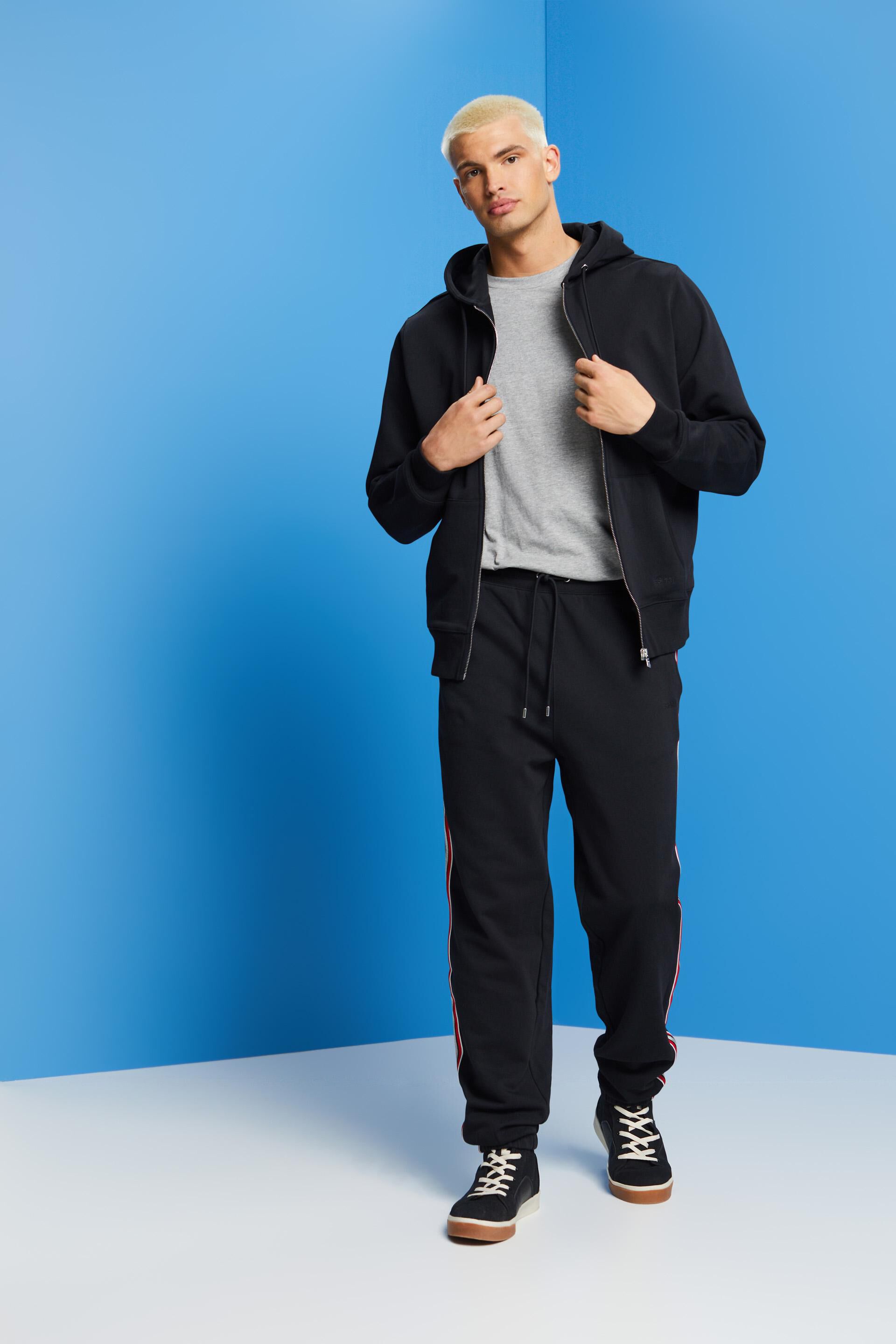 Pantalon de survêtement rayé en coton
