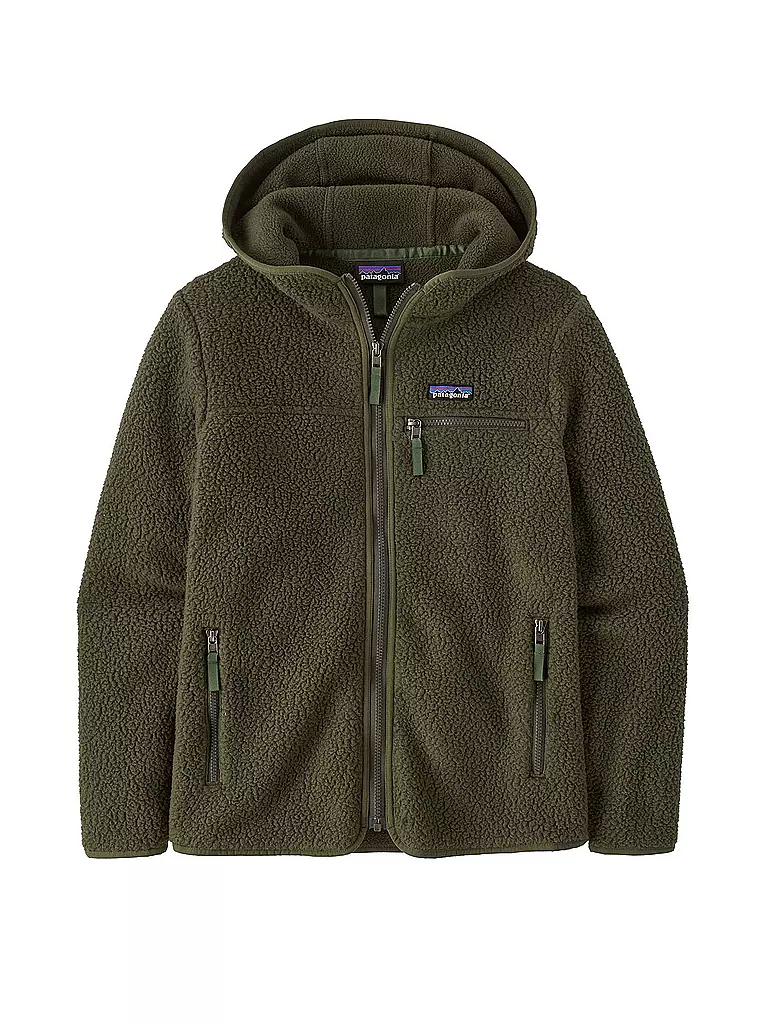 PATAGONIA Fleecejacke RETRO PILE dunkelgrün