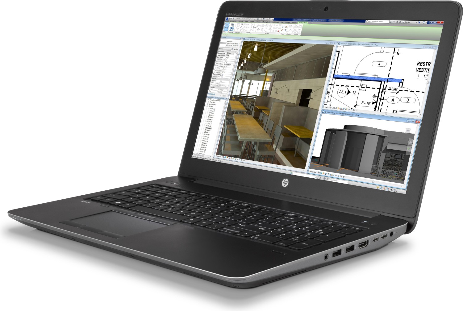 HP ZBook 15 G4 | Xeon E3-1535M v6 | 15.6