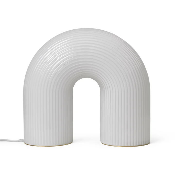 Ferm Living - Vuelta LED Stehleuchte, weiss