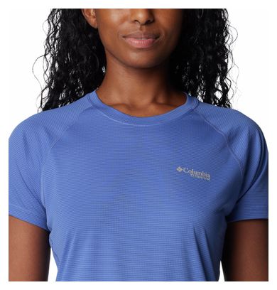 T-Shirt Technique Femme Columbia Cirque River Bleu
