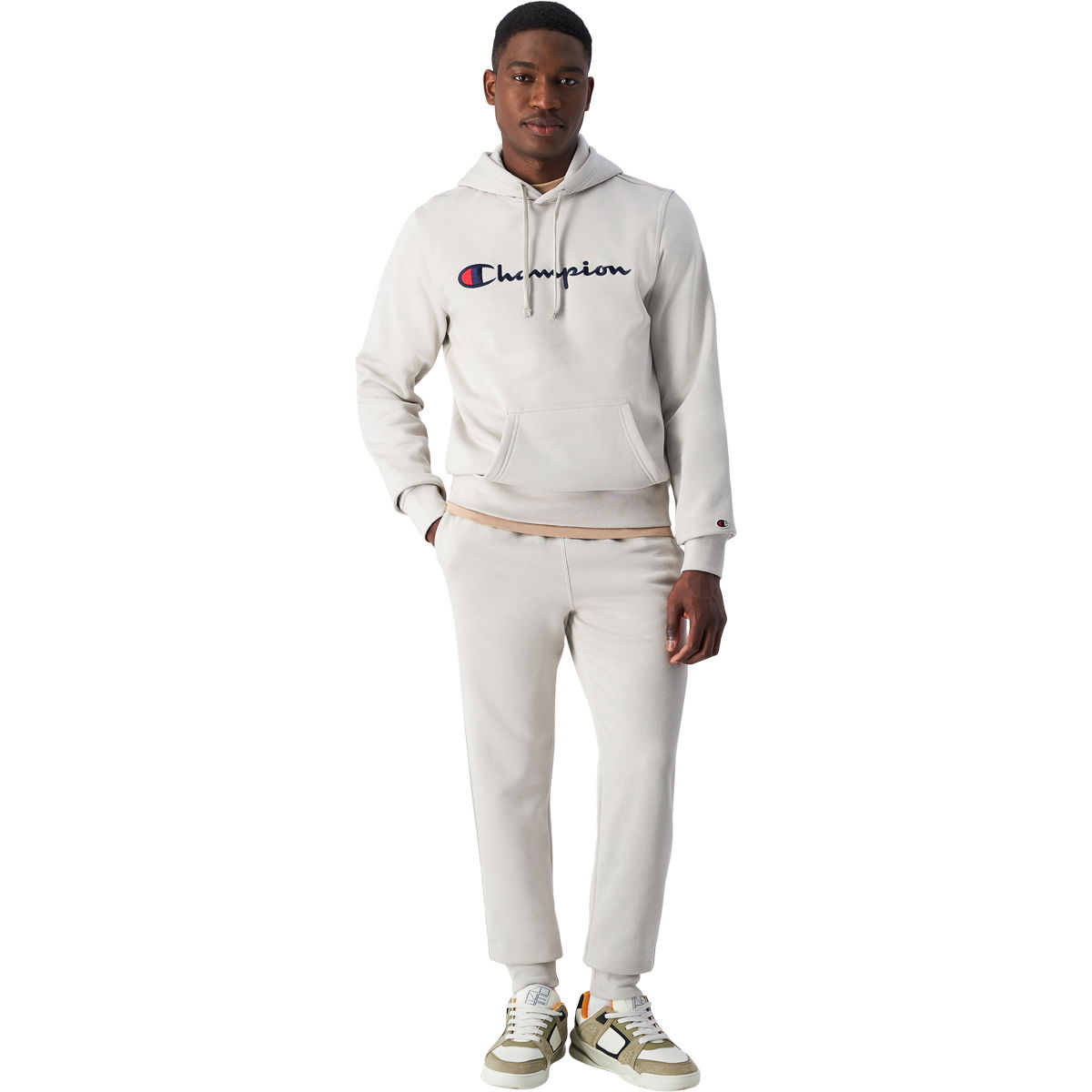 Champion Script Logo Hættetrøje Herre