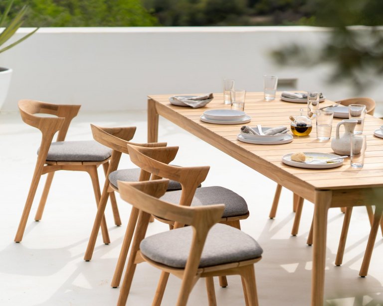 Ethnicraft Bok tuintafel 250x100 teak naturel