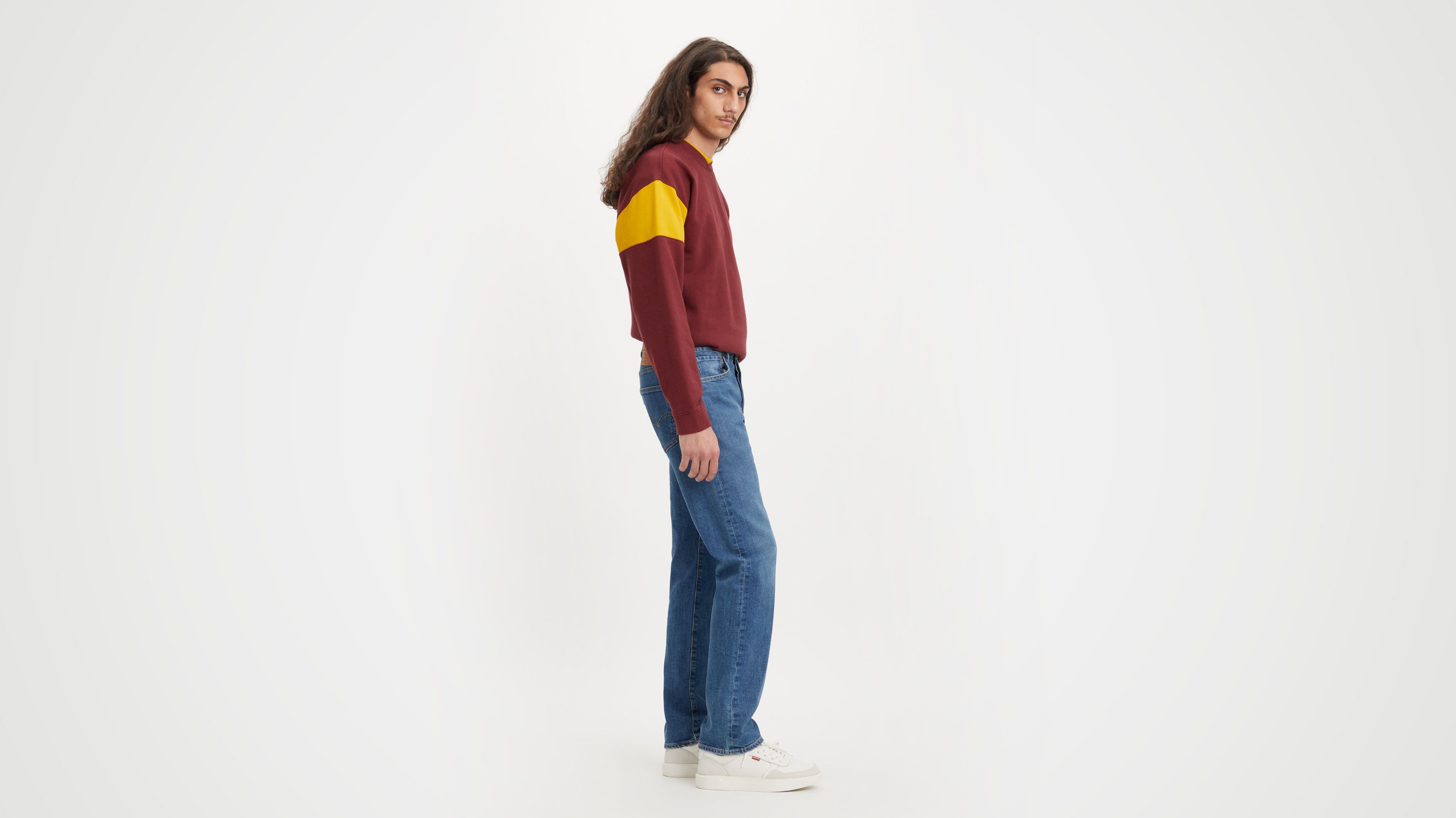 Jean 501® Levi's® Original - Medium Indigo Stonewash - Bleu