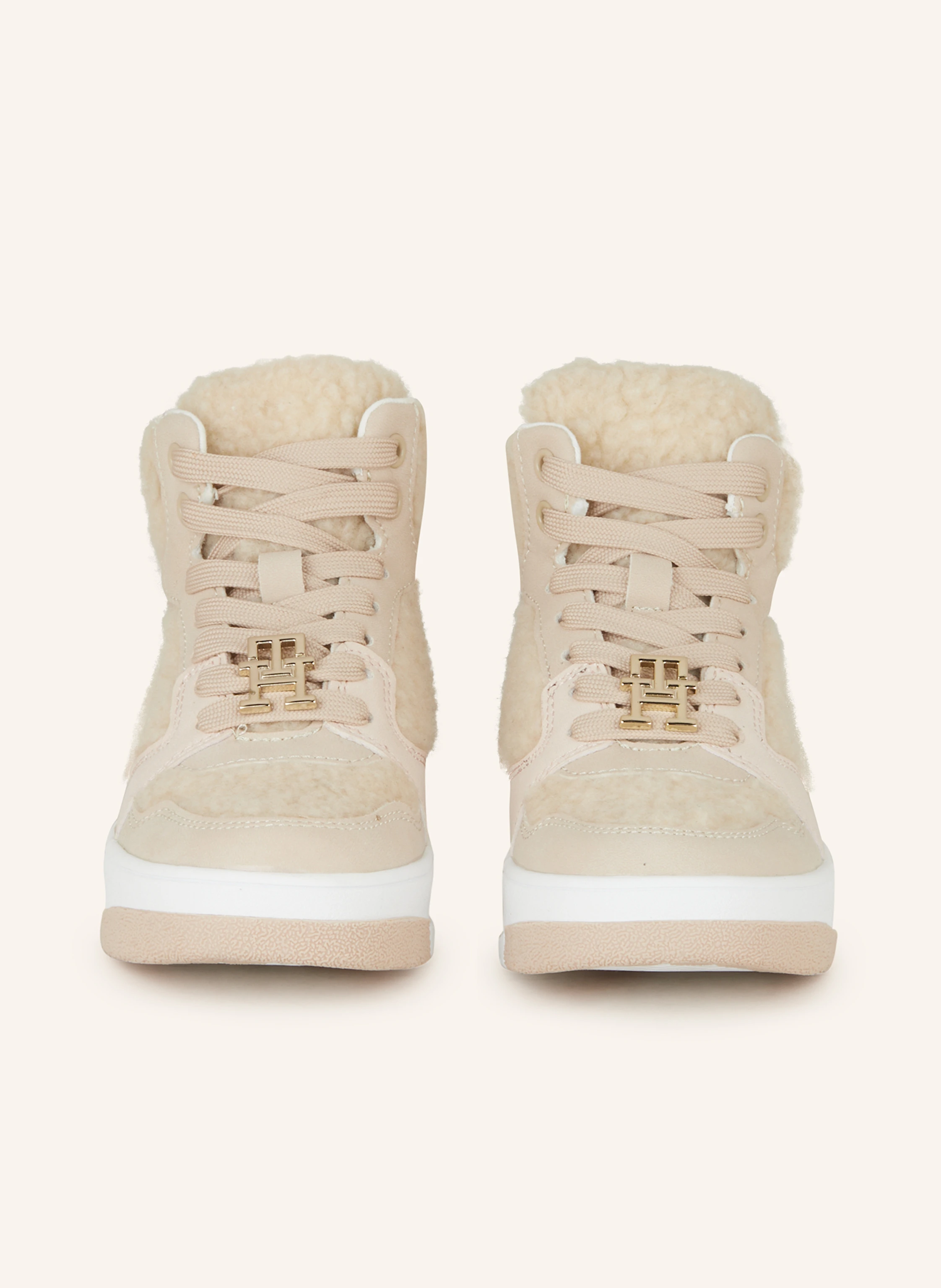 TOMMY HILFIGER Hightop-Sneaker mit Teddyfell