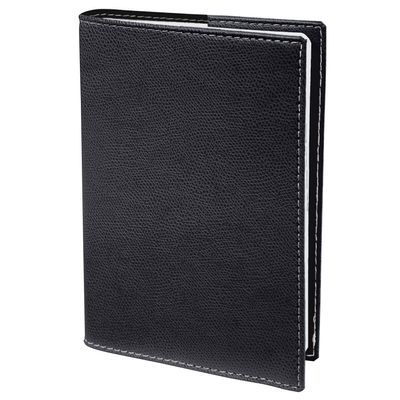 Agenda Club Eurequart - 1 semaine sur 2 pages - 24 x 30 cm - noir - Quo Vadis