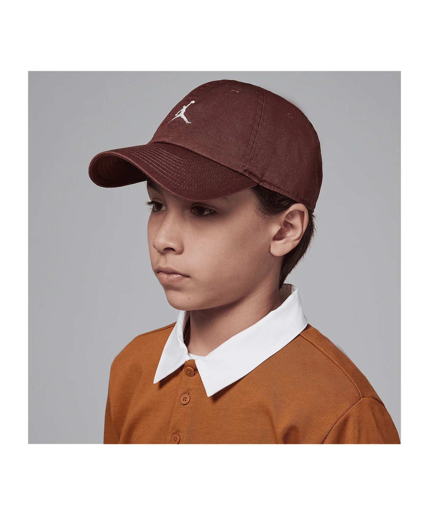 Jordan Club Unstructured Curved-Bill Mütze Rot F231