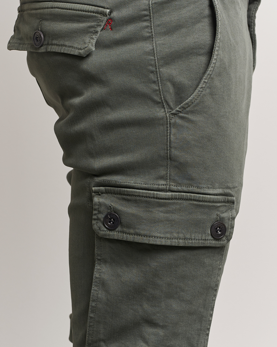 Replay Jaan Hyperflex Cargo Pants Dark Green
