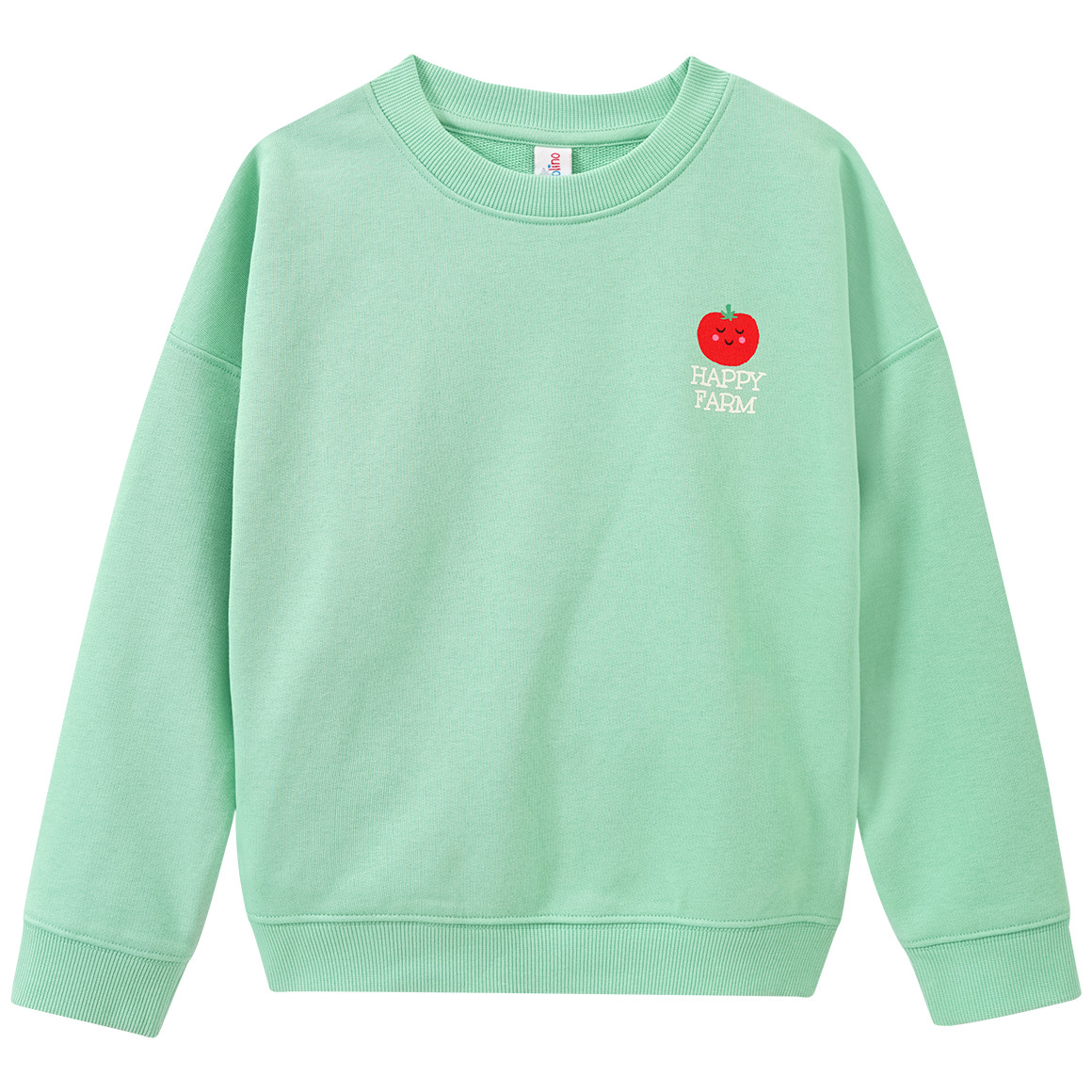 Topolino Jungen Sweatshirt mit Rückenprint hellgrün
