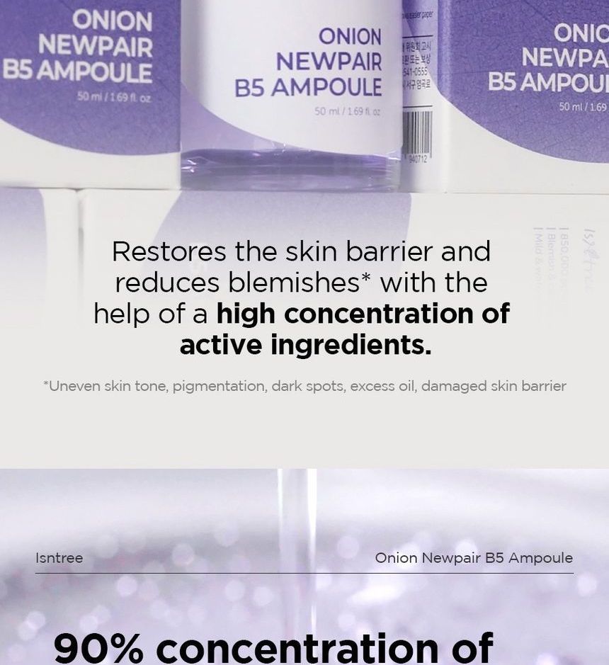 Isntree - Onion Newpair B5 Ampoule
