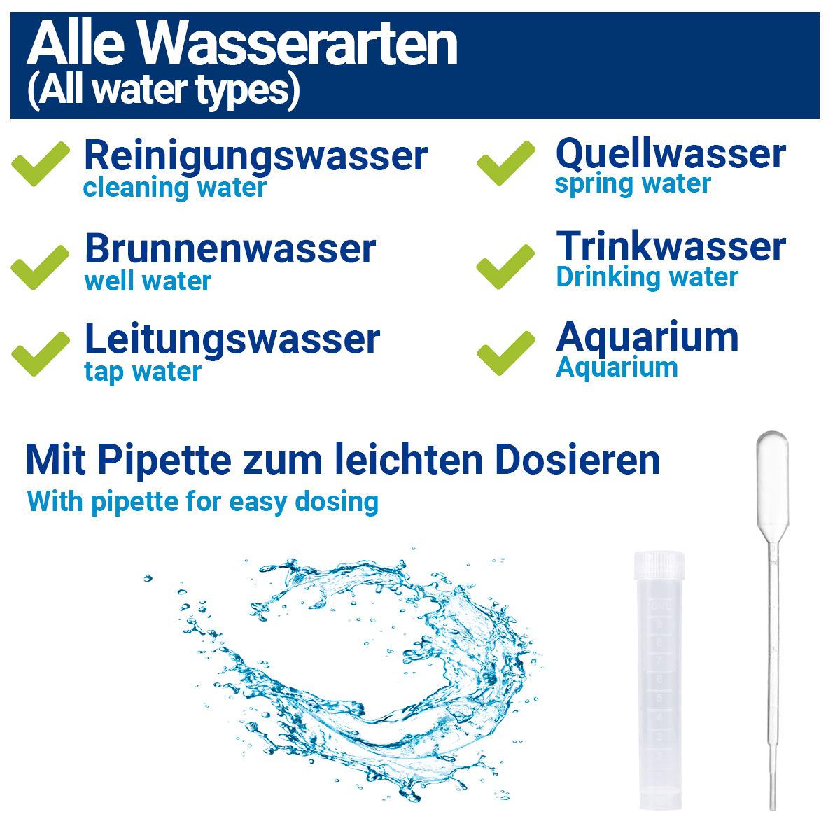 BMUT Wasserhärte Test (Titrierlösung)