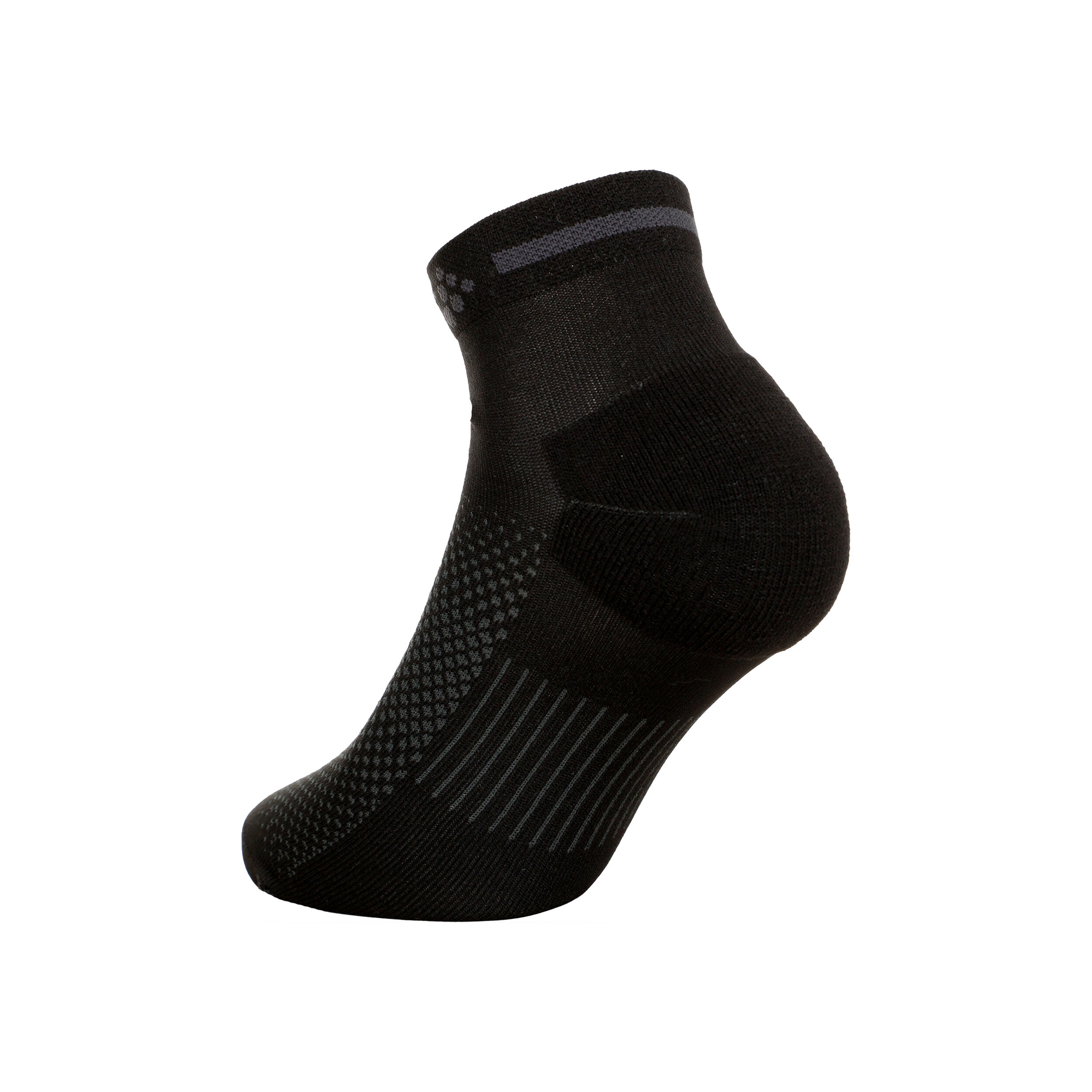 Craft Core Dry Mid Chaussettes De Running Pack De 3 - Noir