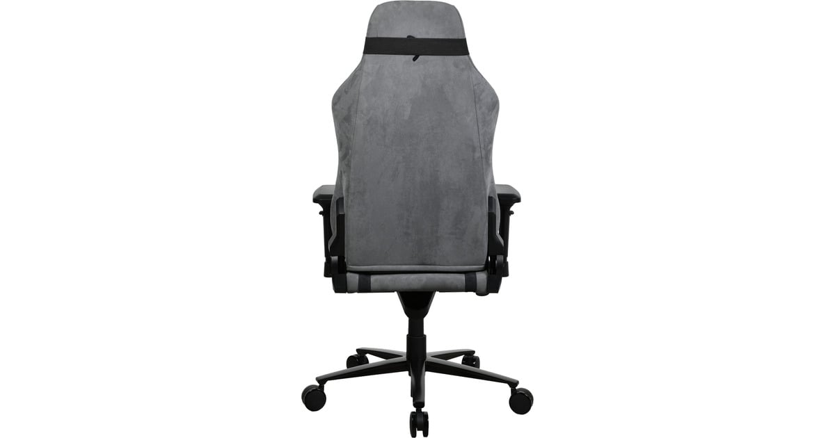 ArozziVernazza Supersoft Fabric - Anthracite gamestoel  (Antraciet)