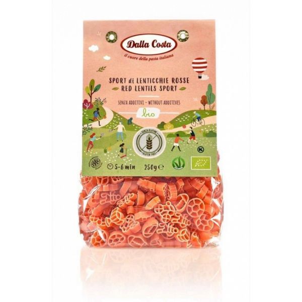 Dalla Costa Lentilhas Vermelhas Sem Glúten 250g