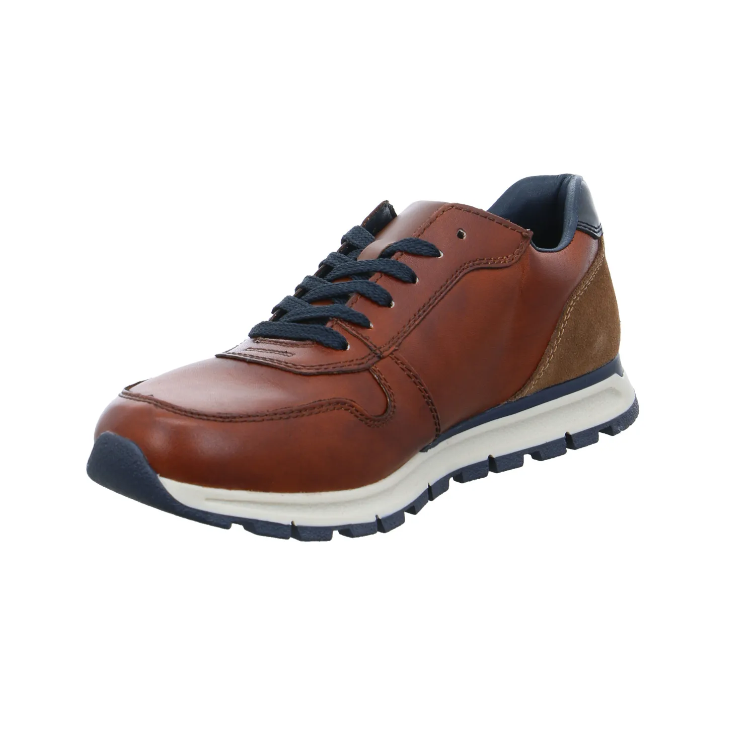 RIEKER Halbschuhe Sneaker Braun Leder