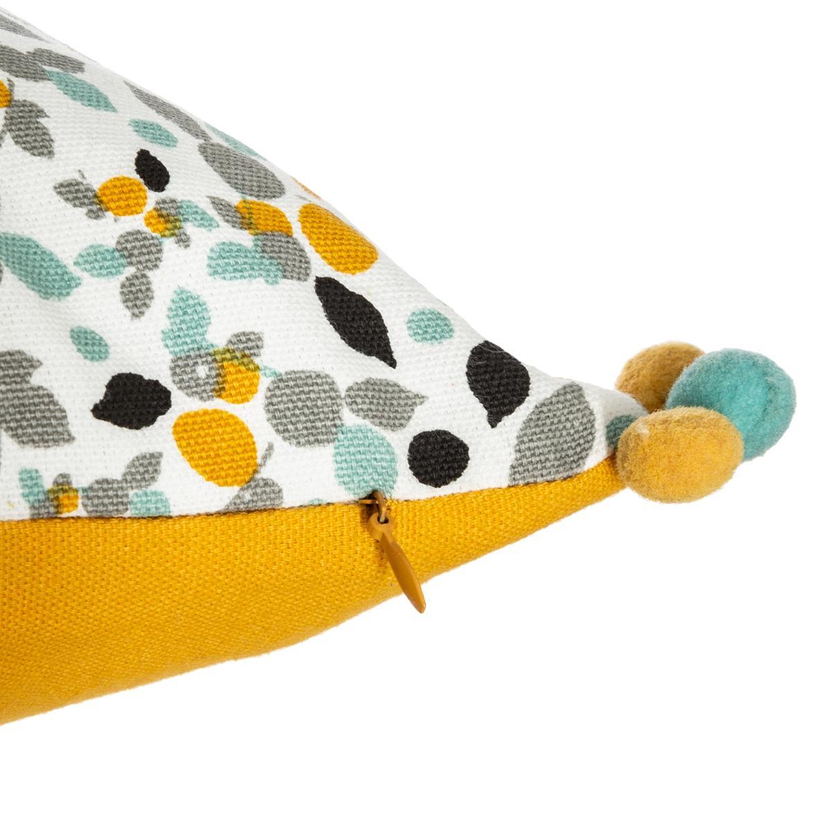 HOUSSE COUSSIN RAZZO 3 POMPONS 40X40CM