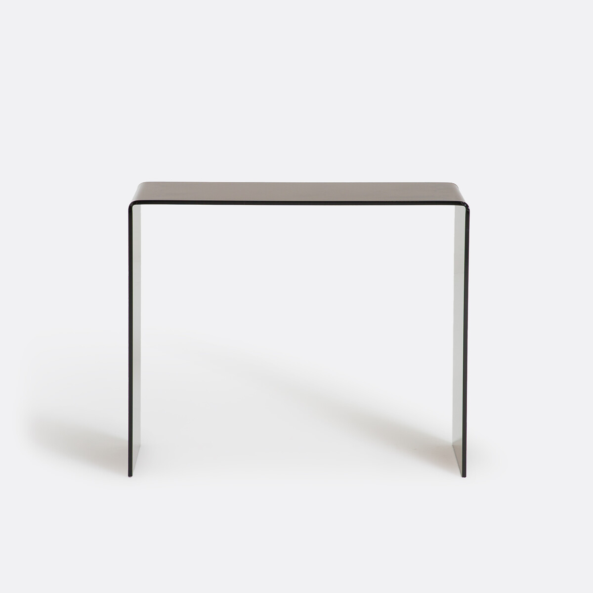 LA REDOUTE INTERIEURS<br>Mesa de parede em vidro temperado fumê, Joan