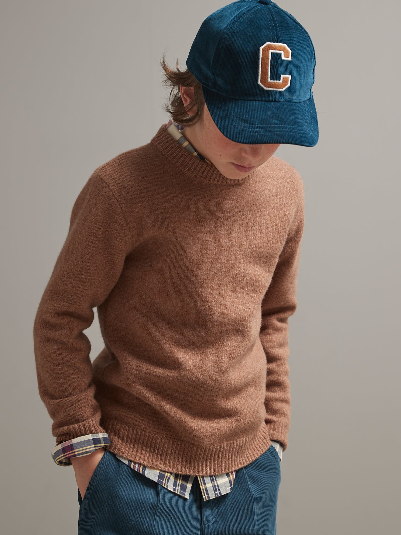 Pull Garçon en laine merinos