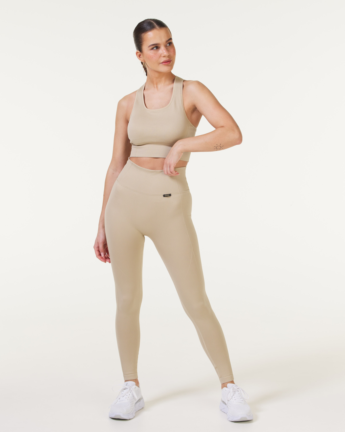 Bumpro Era Seamless Tights Beige Pepper