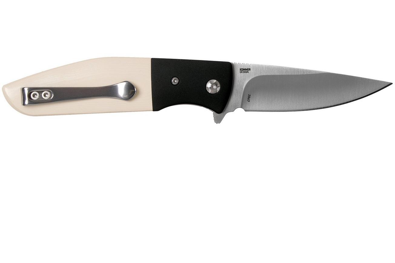 CRKT Curfew White 2867 zakmes, Russ Kommer design