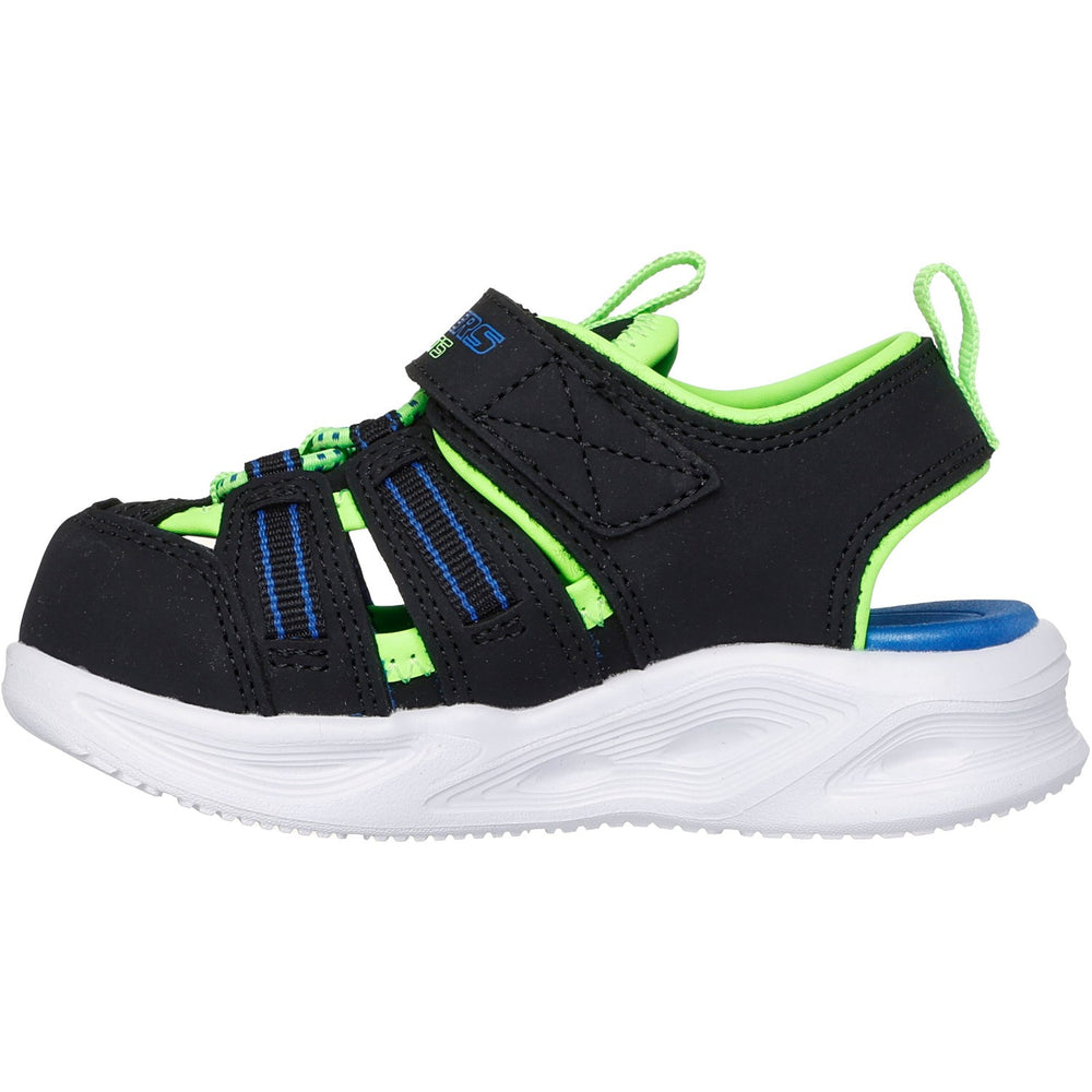 Køb Skechers Black S-Lights: Sola Glow Sandal - Hyper-Coast