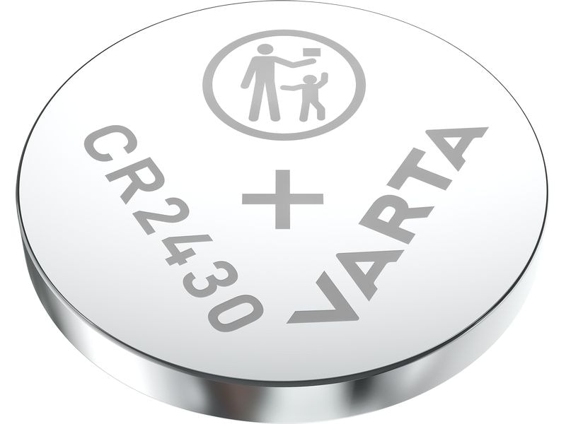 Varta Knopfzelle CR2430 , 2 Stück LITHIUM Knopfzelle CR2430 Blister 2