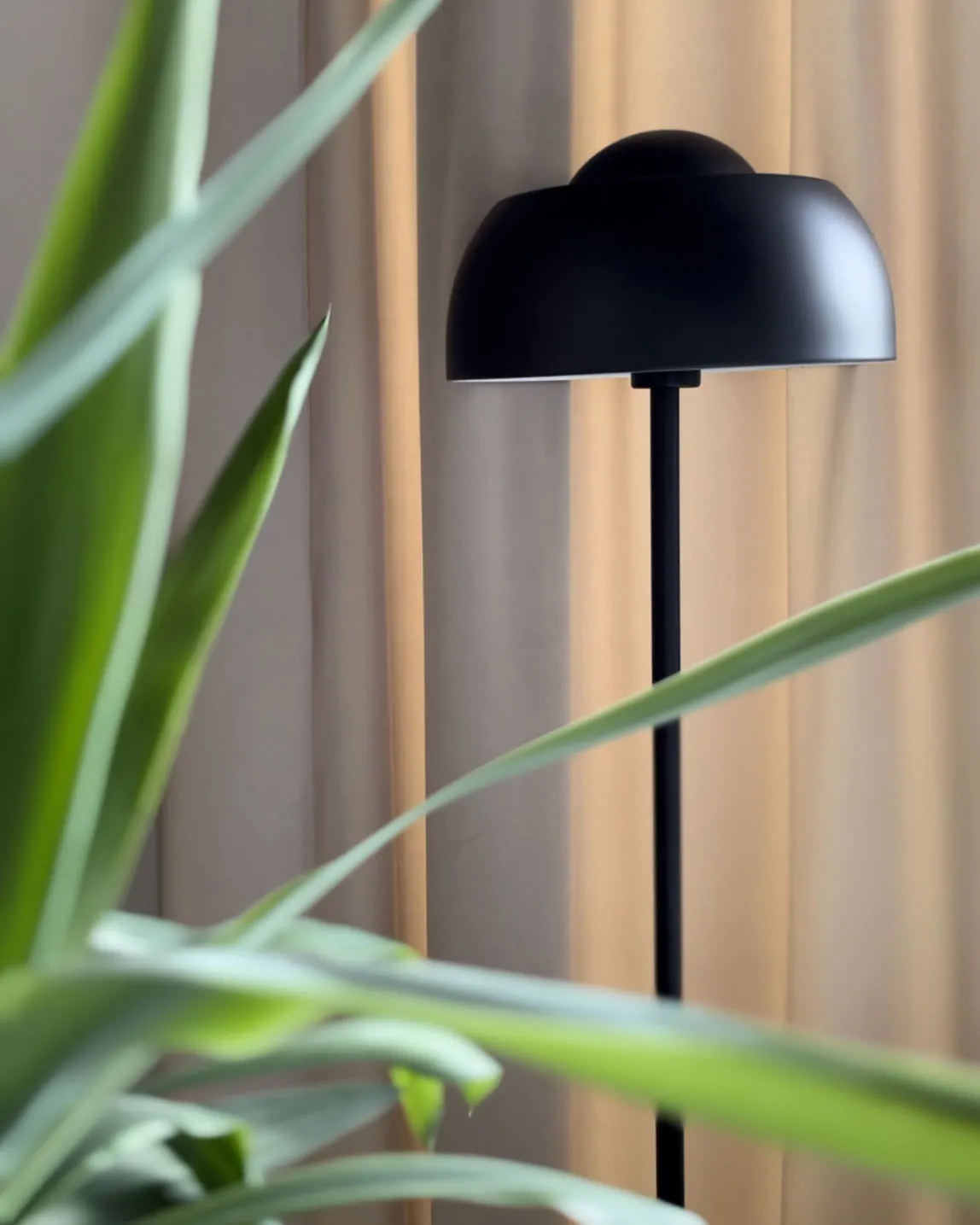 Staande lamp SENETTE Metaal Zwart