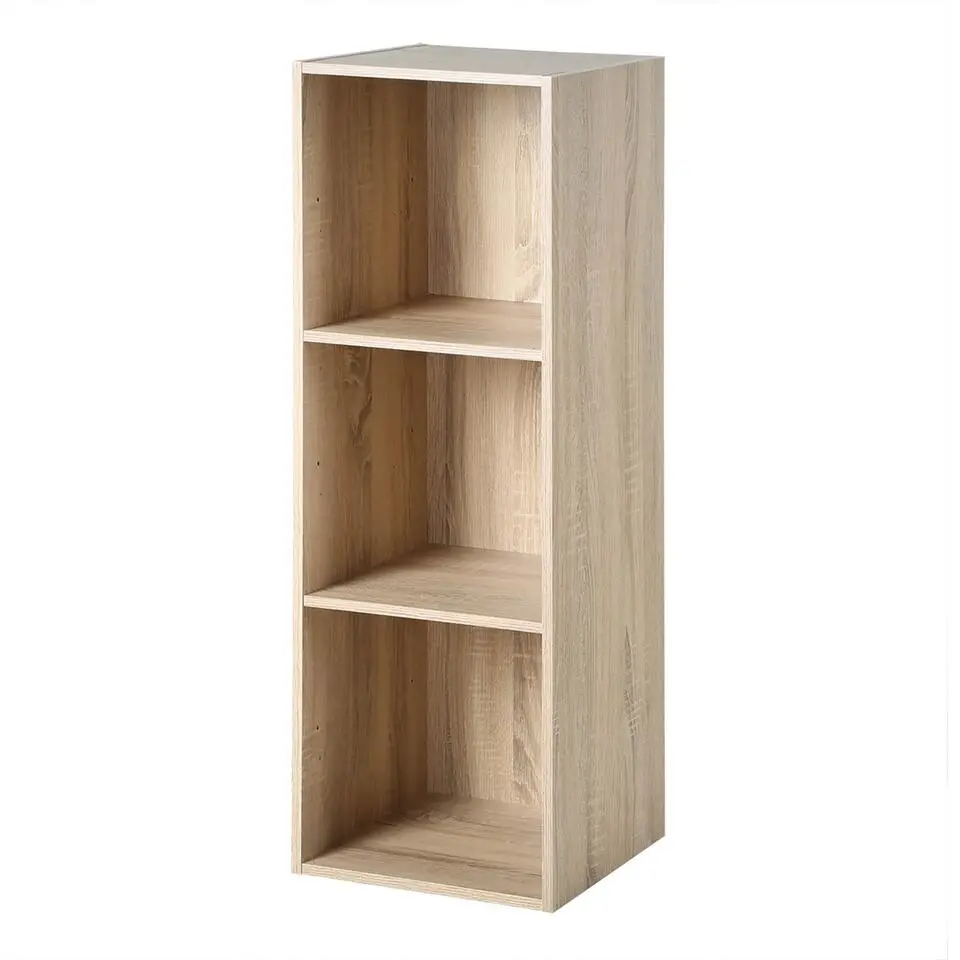 CALICOSY - Opbergplank - Licht hout - 92.5x31.7x29.5 cm