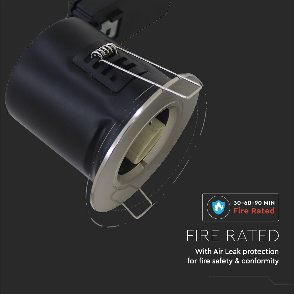 LED downlights - draai- en sluitarmaturen - IP20 - satijnnikkel