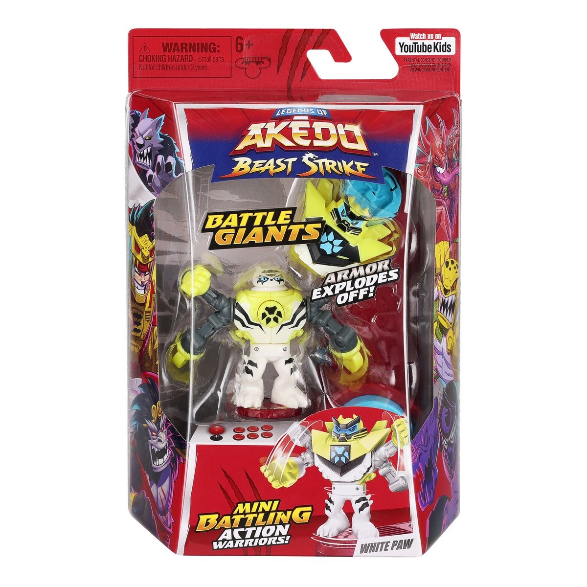 Figurines géantes Beast Strike Akedo