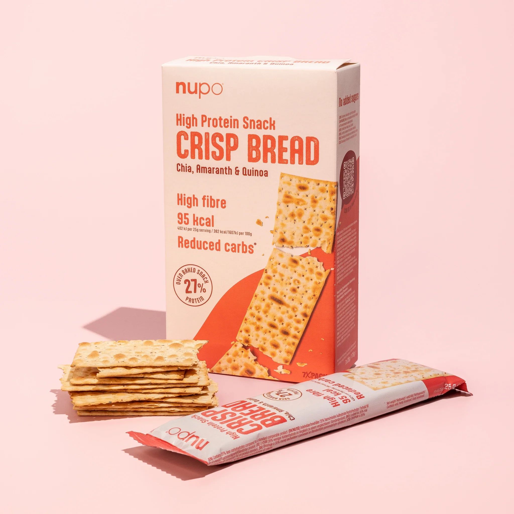 High Protein Snack  Crisp Bread