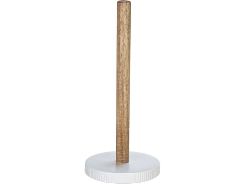 Wenko Küchenrollenhalter Refia Braun/Weiss Halter für die Küchenrolle