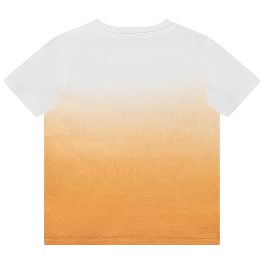 T-shirt manches courtes Mickey Disney en sequins magiques pour garçon - Blanc