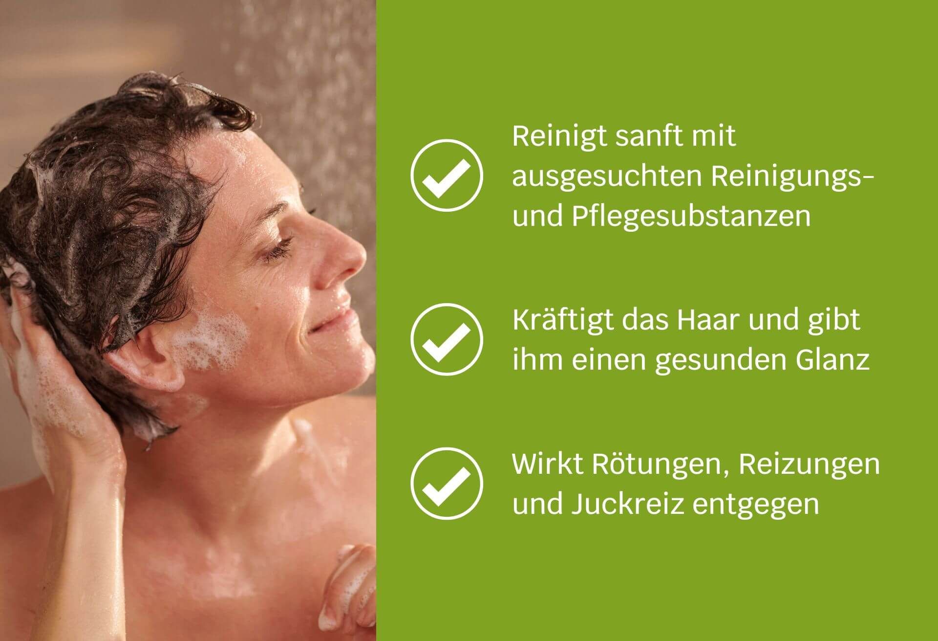 Siriderma Pflege-Shampoo leicht duftend-ohne Parabene & Silikone, bei sensibler Kopfhaut