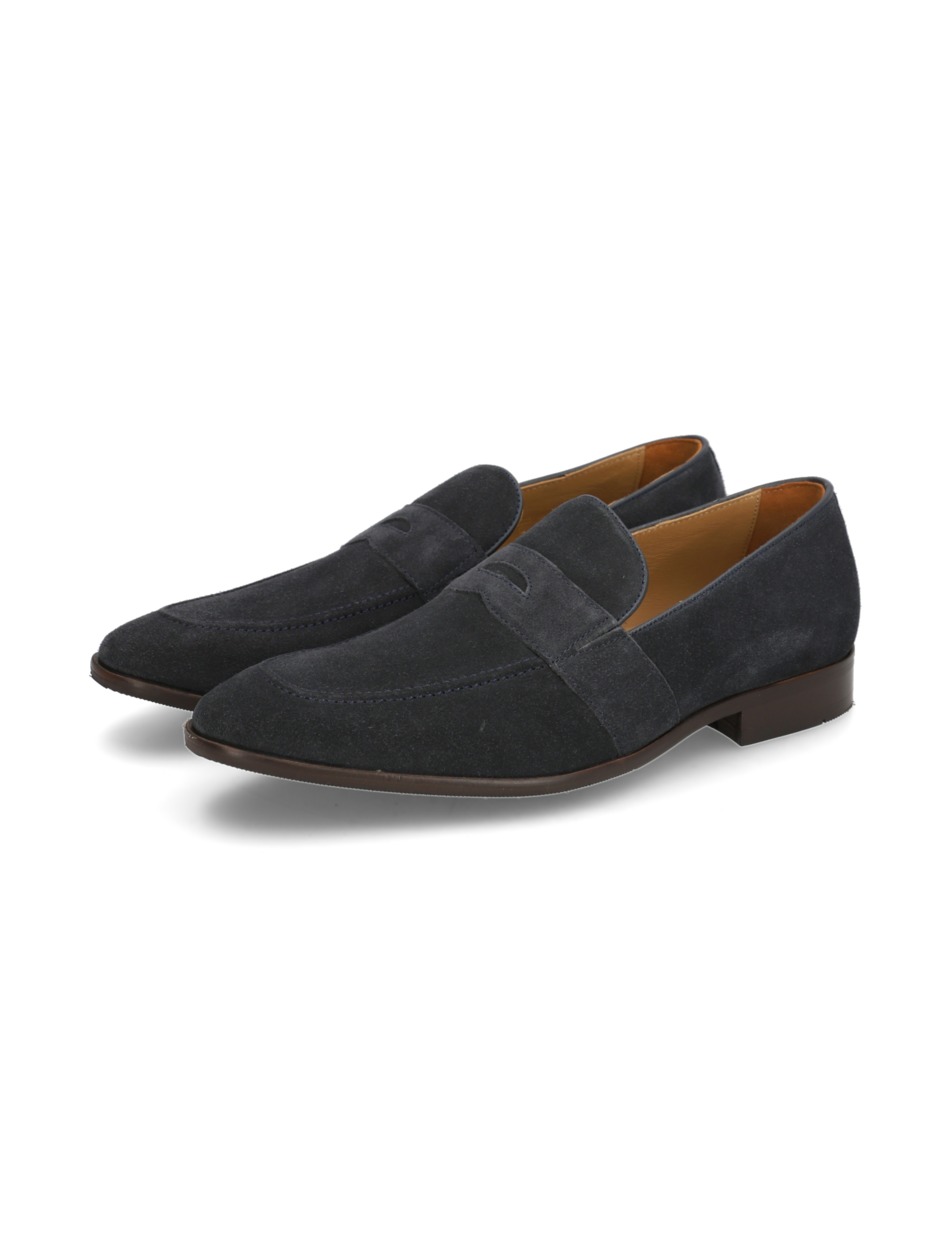 Veloursleder Slipper