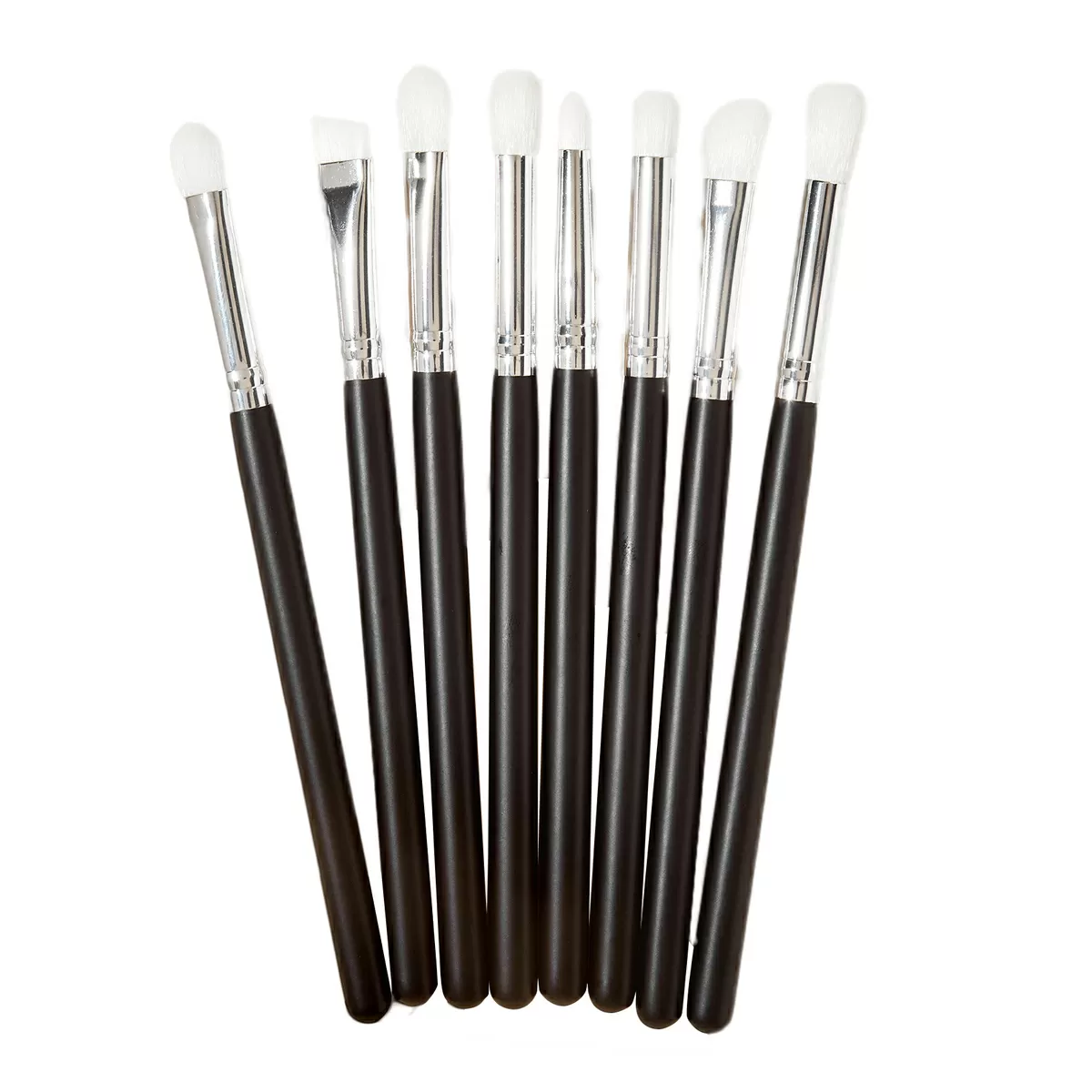 Happy Makeup Pensler Eyes - 8 stk.