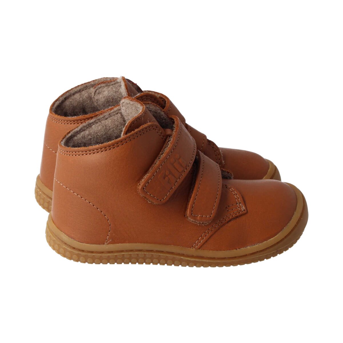 MB4213-F9 chestnut SOFT-FEET BIO nappa fleece velcro Weite/M