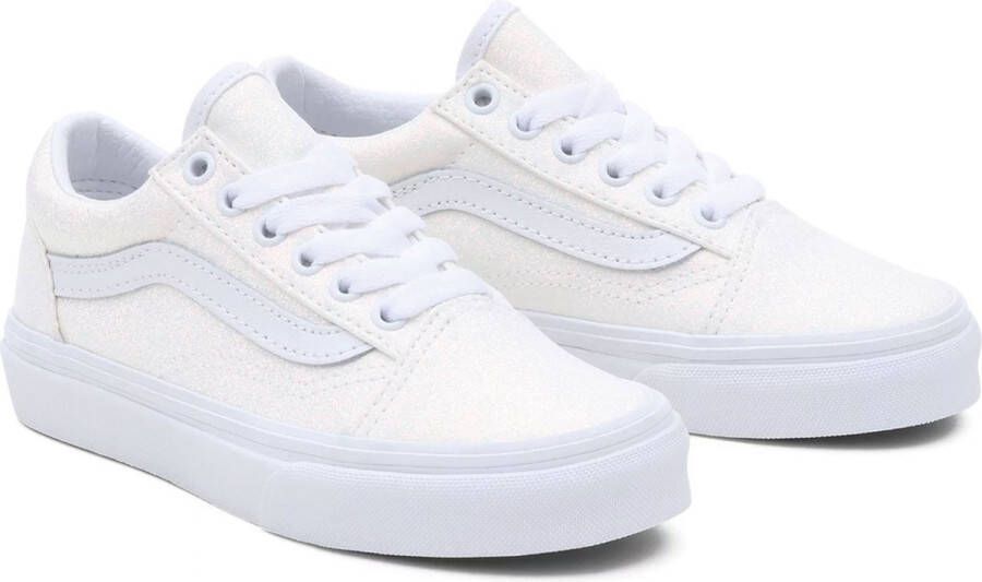 Vans sneakers wit glitter Groen Jongens Meisjes Textiel 30