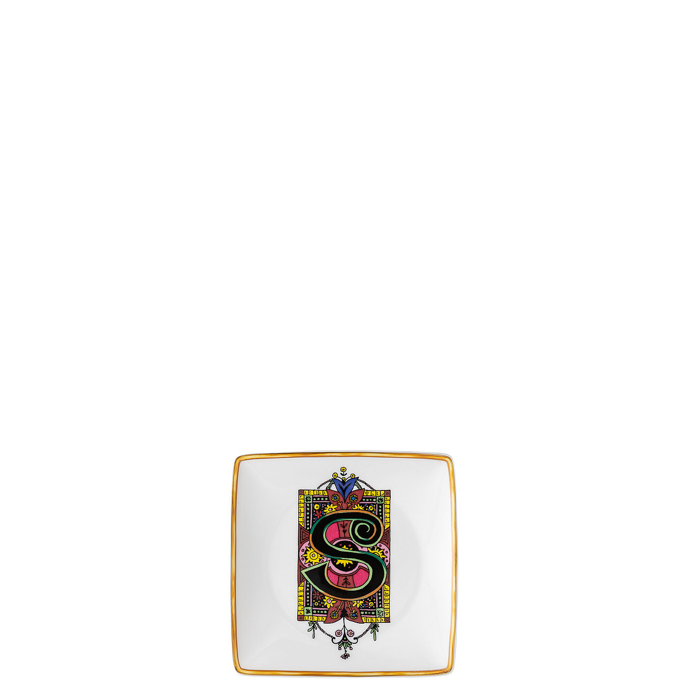 Versace Alphabet Holiday Alphabet Set 7 Schälchen quadr. 12 cm flach