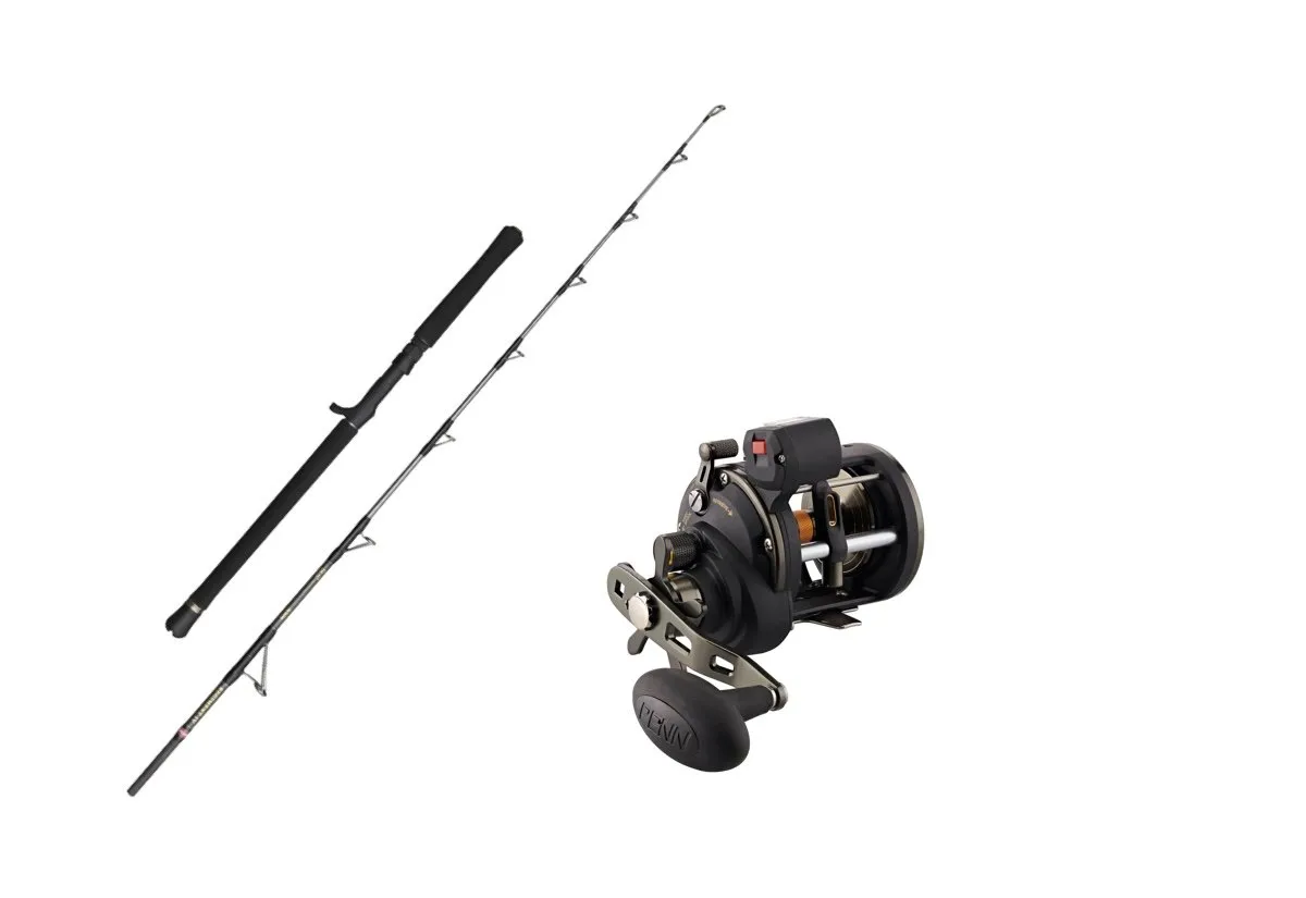 Penn Regiment Iv Jig C 20-30lbs/Penn Sqlii20lwlc Squall Ii 20lwl