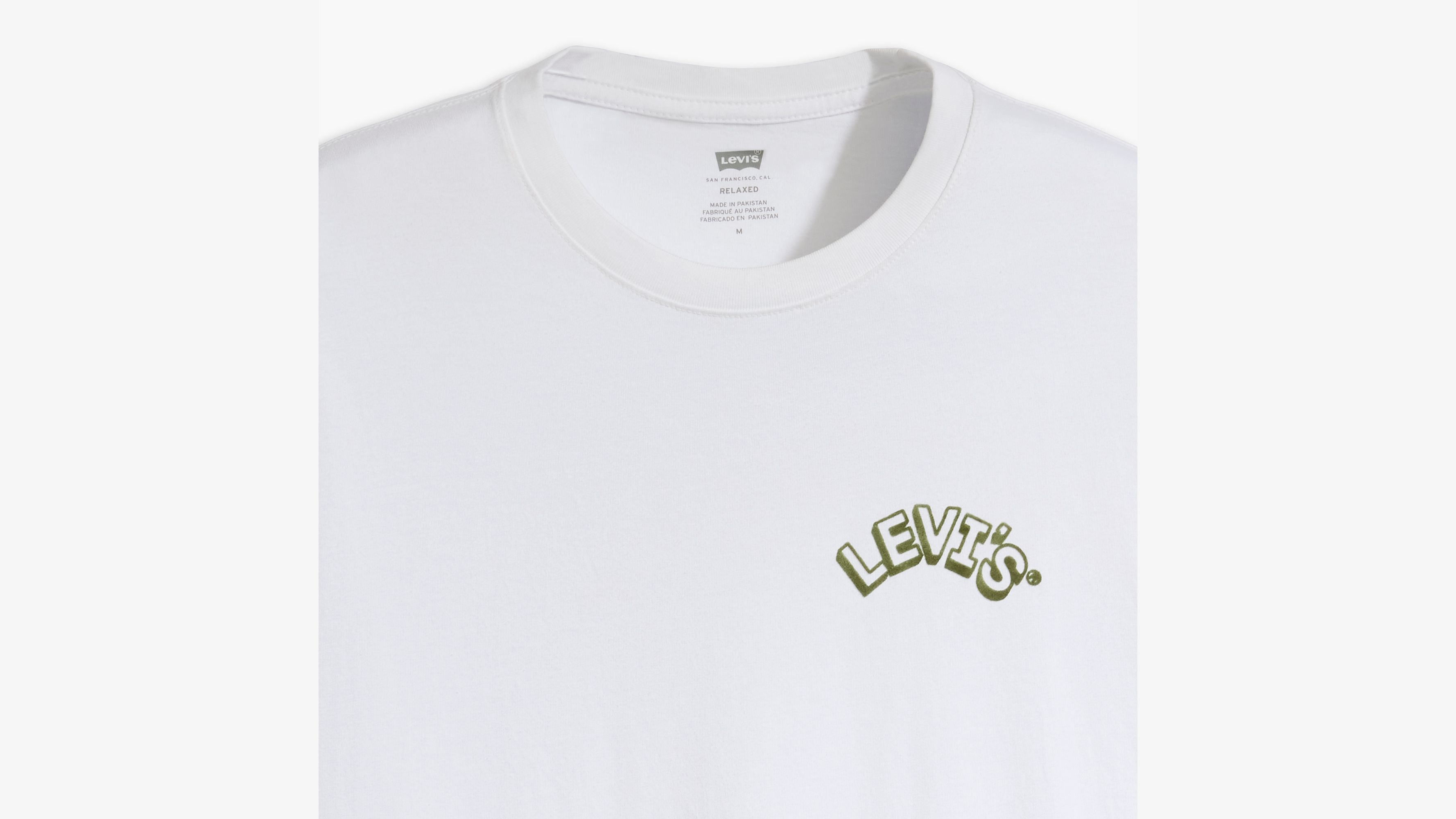 T-shirt graphique Relaxed - Arched Headline White+ - Blanc