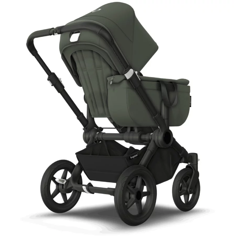 bugaboo Zwillingswagen Donkey 5 Twin Complete BlackForest Green