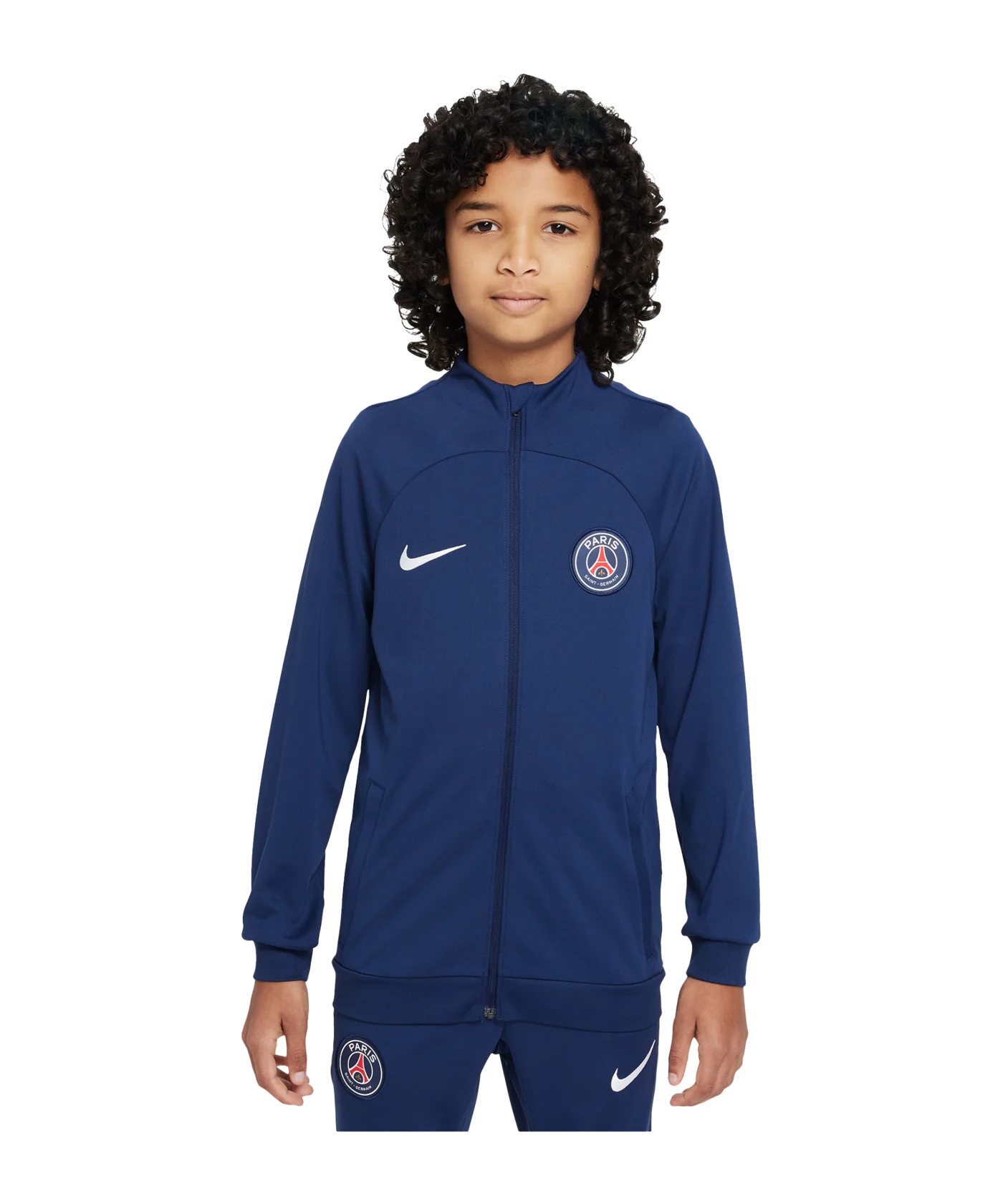 Nike Paris St. Germain Academy Pro Trainingsanzug Kids Blau F411