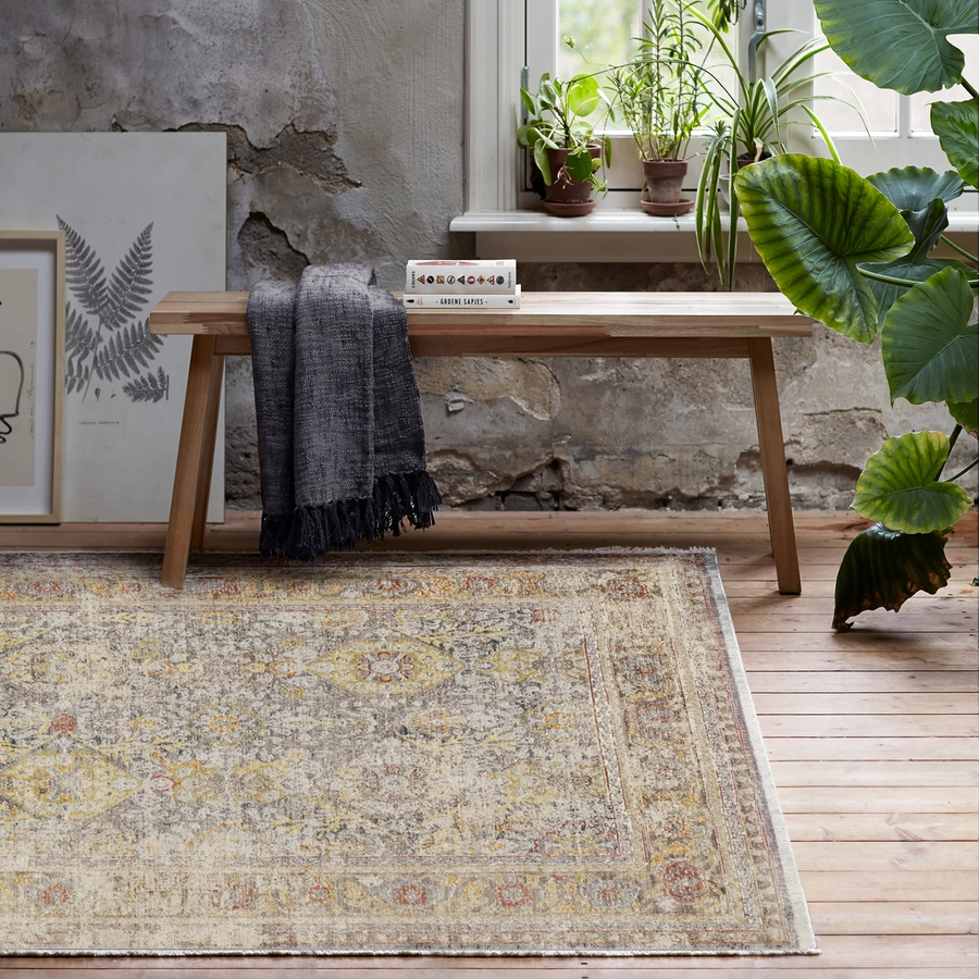 Wecon home Kurzflorteppich SoHo Fashion beige